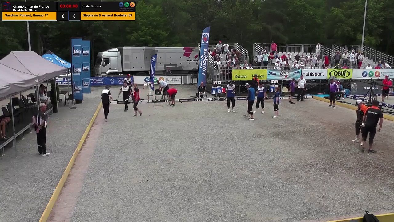 Championnat de France à Pétanque Doublette Mixte Limoges 2019 (7)