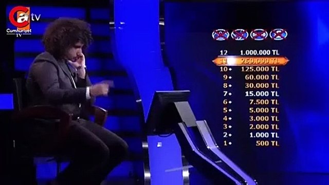 Kim Milyoner Olmak İster’de 1 milyon liralık soruyu açtırdı!