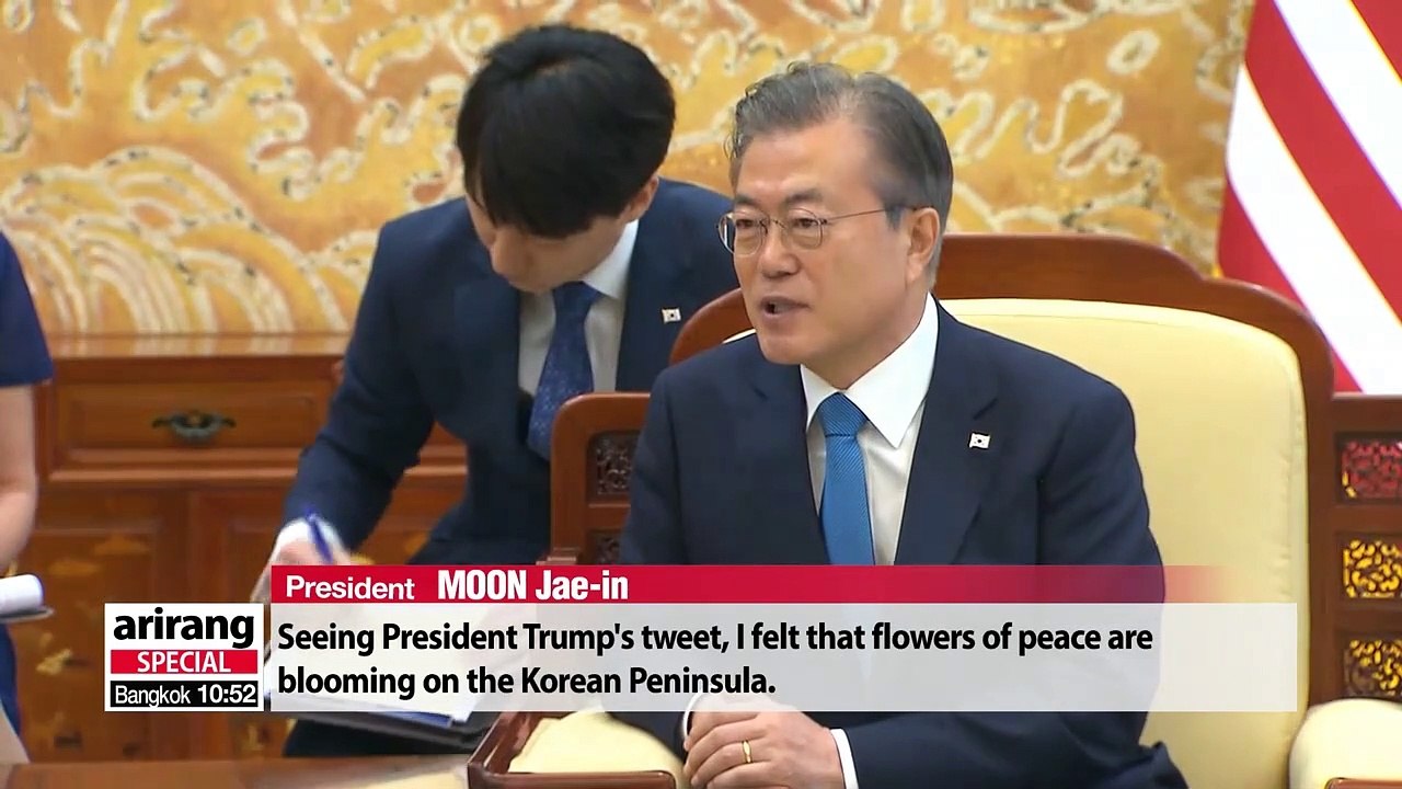 Kim Jong-un and Trump will be happening later
