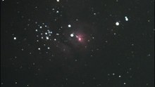 Lagoon nebula, M 8 (30 June 2019)