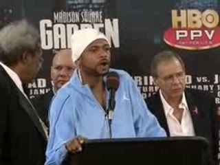 Roy Jones JR post fight press conference youronespot.com