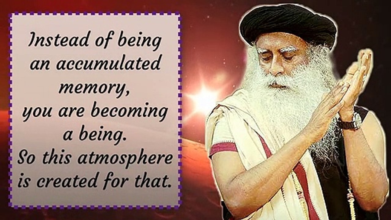 If you want to thrive as a being entire ashram is designed for that!
