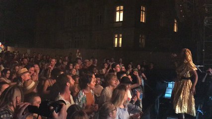 Pongo sur la scène du festival Un Singe en été samedi 29 juin