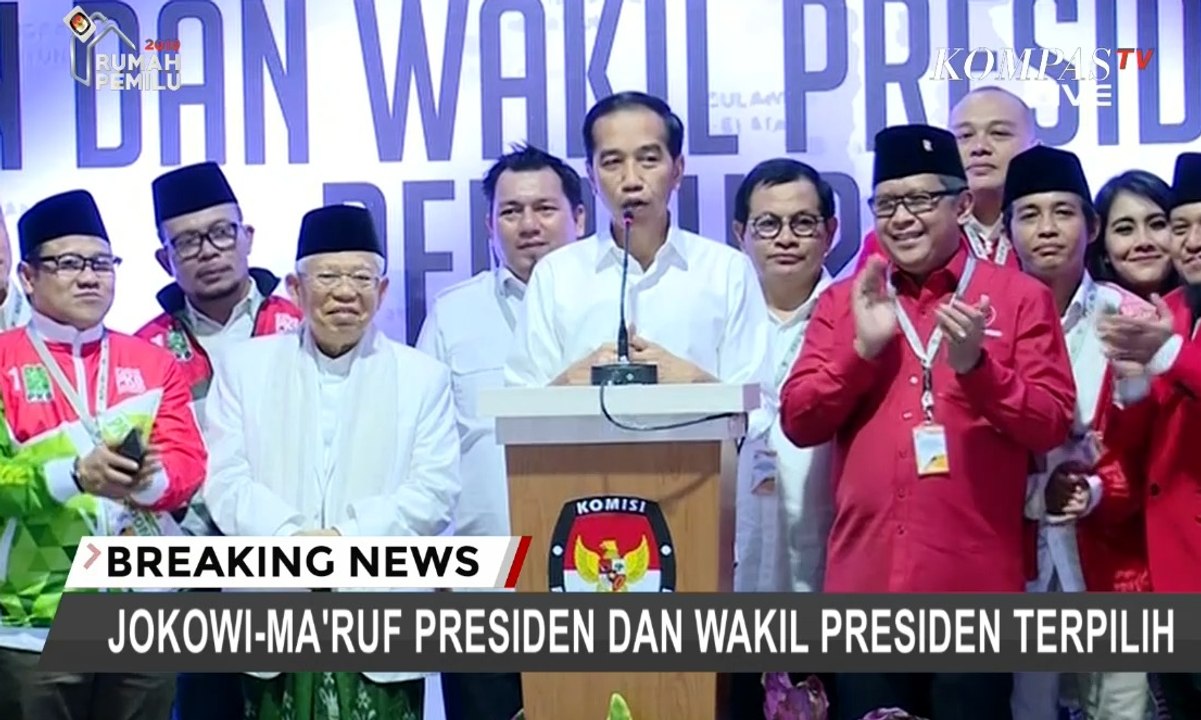Jokowi Senang jika Prabowo-Sandi Hadir Saat Pelantikan Presiden dan Wakil Presiden