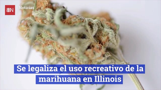 Se legaliza el uso recreativo de la marihuana en Illinois