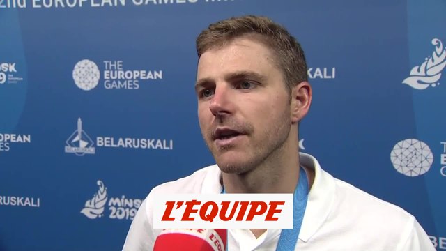 Leverdez «J'ai tout donné aujourd'hui» - Jeux Européens - Badminton