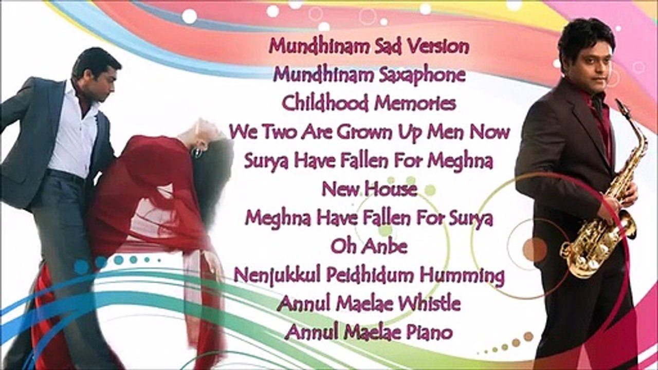 Surya's Vaaranam Aayiram ar Rehman BGMs download HQ