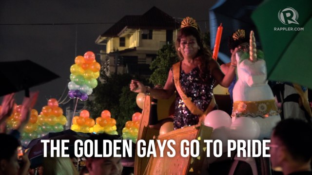 The Golden Gays attend Metro Manila Pride March 2019