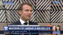 Conseil européen: Emmanuel Macron tient à ce qu'il puisse en sortir avec 