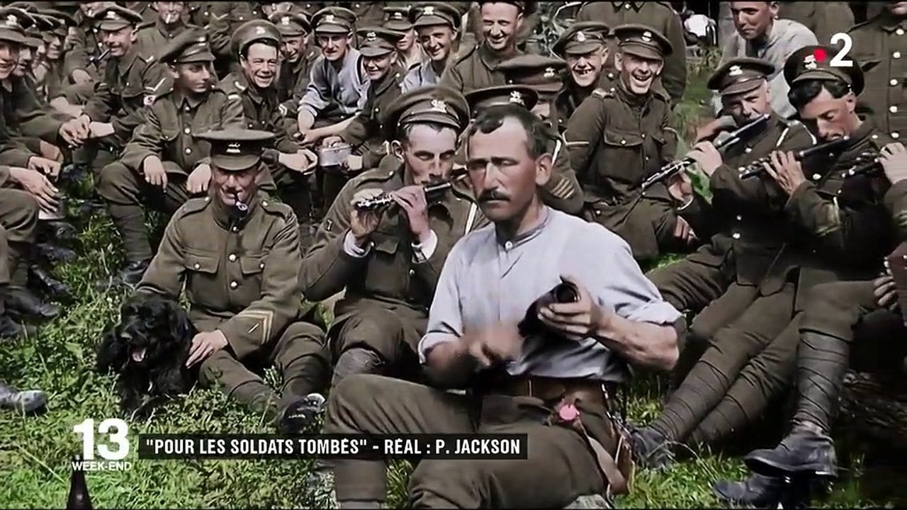 Peter Jackson redonne vie aux Anglais de la Grande Guerre dans le documentaire "Pour les soldats tombés"