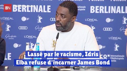 Lassé par le racisme Idris Elba refuse d'incarner James Bond