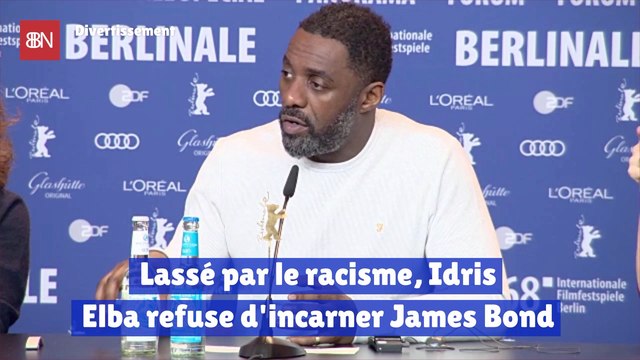 Lassé par le racisme Idris Elba refuse d'incarner James Bond