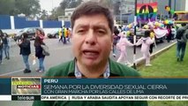 Perú: comunidad sexodiversa exige al estado la defensa de sus derechos