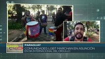 Paraguay: comunidad LGBT pide respeto e igualdad ante discurso de odio