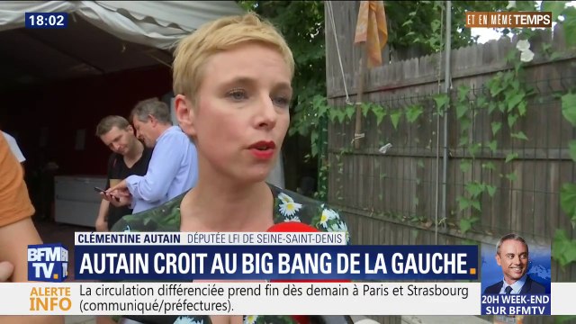 On ne peut pas continuer comme avant. Clémentine Autain croit au big bang de la gauche