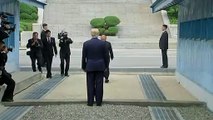 Trump als erster US-Präsident in Nordkorea