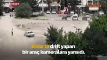 Drift atan sürücünün yakalanması için çalışma başlatıldı