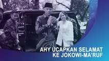 AHY Ucapkan Selamat untuk Jokowi-Ma'ruf
