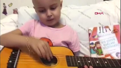 ANTALYA Öykü Arin'den doktorları için şarkı