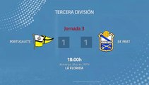 Resumen partido entre Portugalete y AE Prat Jornada 3 Tercera División - Play Offs Ascenso
