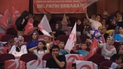 Erbakan: "İstanbul'u bu kez CHP'den Yeniden Refah olarak alacağız"