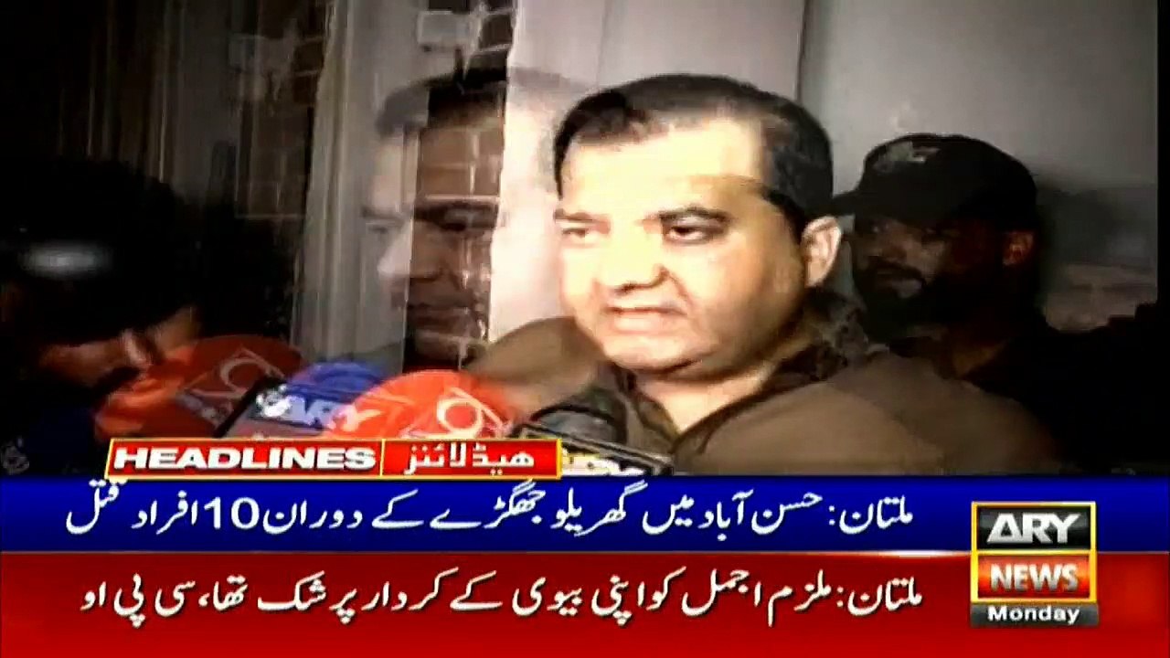 ملتان: گھریلو جھگڑے نے 10 افراد کی جان لے لی