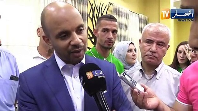 شاهد كيف برر برناوي تأخره عن حفل إستقبال الوفد الرياضي المشارك في البطولة العالمية للرياضة الجماعية