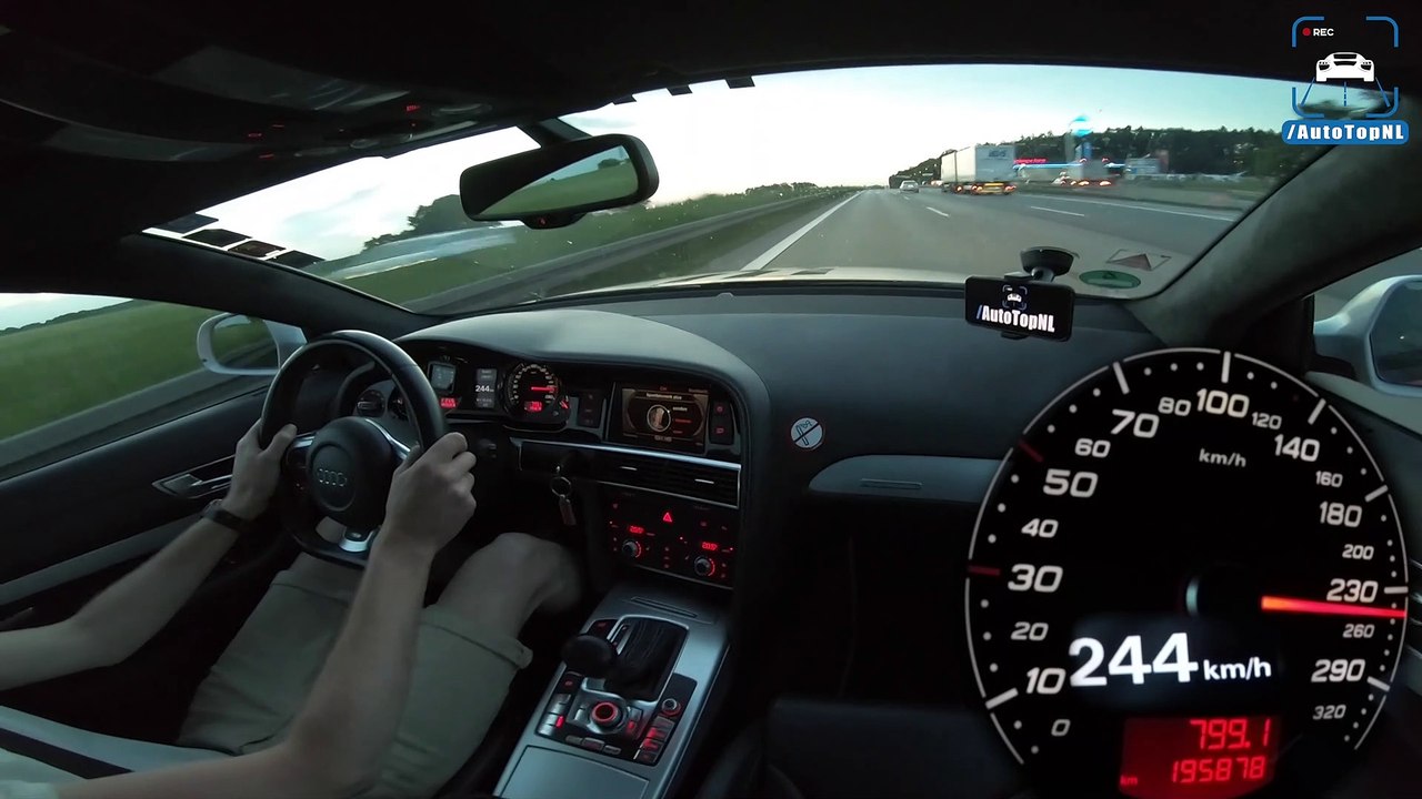 811HP AUDI RS6 C6 5.0 V10 TFSI BiTurbo MTM Tuned on AUTOBAHN by AutoTopNL