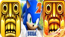 Temple Run 1 vs Sonic Dash 2 Sonic Boom vs Temple Run 2 — NEW Compilation