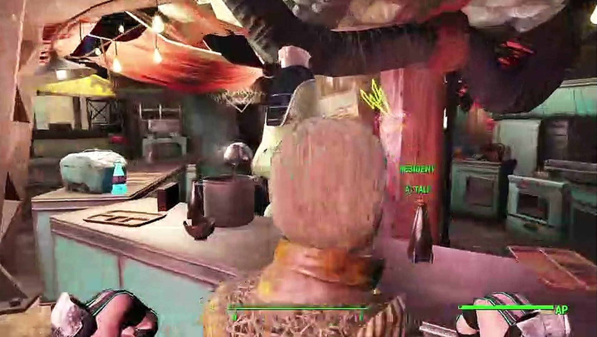 ⁣fallout 4 cyberpunk 2077 inspired mods