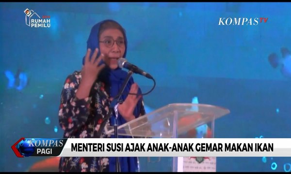Luncurkan Aisumaki , Susi Pudjiastuti Ajak Anak-anak Gemar Makan Ikan