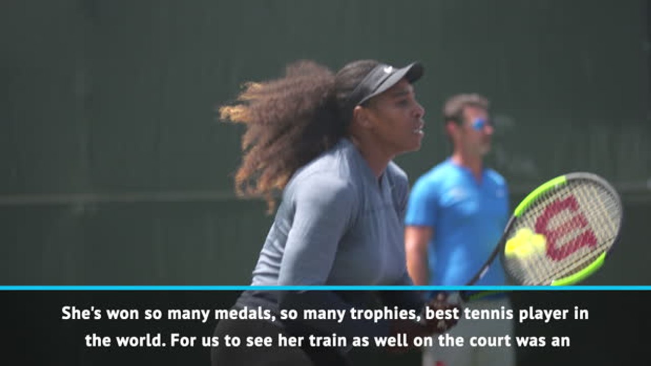 Houghton humbled by Serena's praise for England's fitness