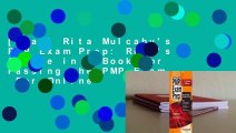 [Read] Rita Mulcahy's PMP Exam Prep: Rita's Course in a Book for Passing the PMP Exam  For Online