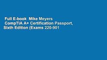 Full E-book  Mike Meyers  CompTIA A  Certification Passport, Sixth Edition (Exams 220-901