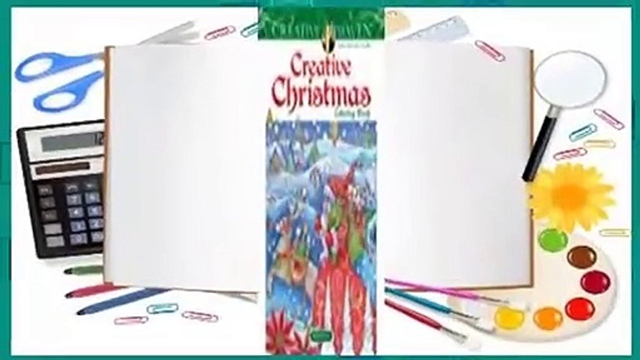 Creative Haven Creative Christmas Coloring Book Complete