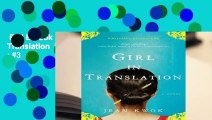 Full E-book  Girl in Translation  Best Sellers Rank : #3