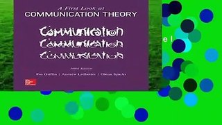About For Books  Looseleaf for a First Look at Communication Theory  Review
