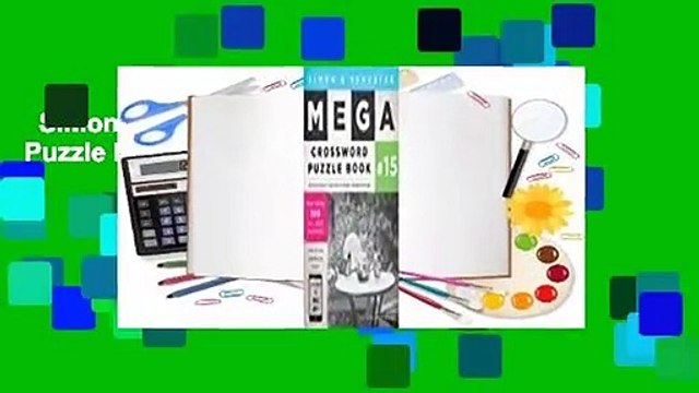 Simon Schuster Mega Crossword Puzzle Book #15 Review