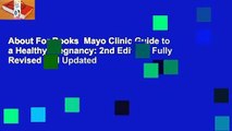 About For Books  Mayo Clinic Guide to a Healthy Pregnancy: 2nd Edition: Fully Revised and Updated