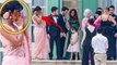 First Look Priyanka Chopra Crying, Poses With Nick Jonas Family | Joe Jonas Sophie Turner Weddig