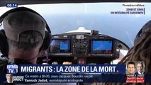 À bord de son avion, il est l'un des derniers observateurs à survoler le les côtes libyennes à la recherche des bateaux de migrants
