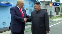 كوريا الشمالية: ترامب يلتقي كيم جونغ أون ويصبح أول رئيس أمريكي يعبر الحدود