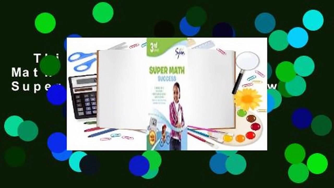 Third Grade Super Math Success (Sylvan Super Workbooks)  Review