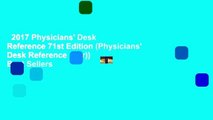 2017 Physicians' Desk Reference 71st Edition (Physicians' Desk Reference (Pdr))  Best Sellers