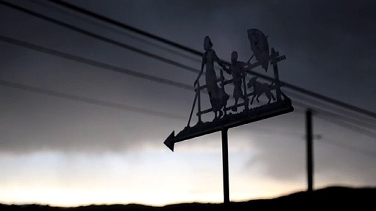 Girouette n° 2 dans le vent