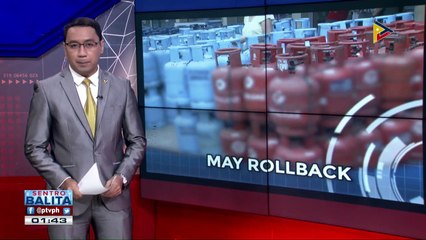 Bigtime price rollback sa LPG, epektibo ngayong araw