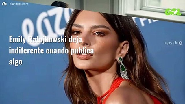 Emily Ratajkowski la lía en bikini: la última foto (y lo que se ve)