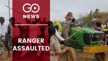 TRS Workers Assault Lady Forest Ranger