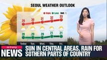 Sun in central areas, rain for southern parts of country _ 070119