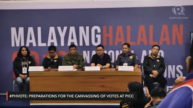 #PHVote: Preparations for the canvassing of votes at PICC
